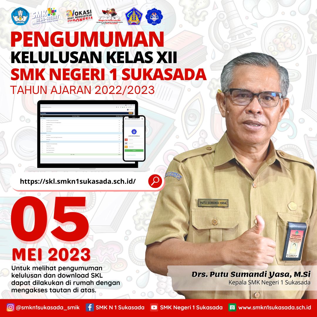 PENGUMUMAN KELULUSAN KELAS XII TAHUN AJARAN 2022/2023